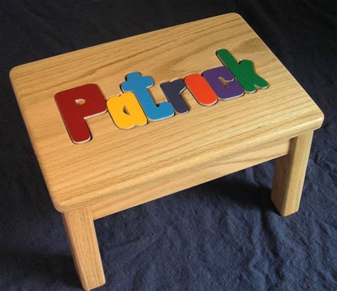 puzzle step stool